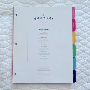 Emily Ley Home Base Binder Kit INSERTS